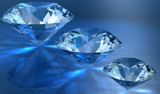 قيراط الماس ، تاريخ المظهر والتكلفة.